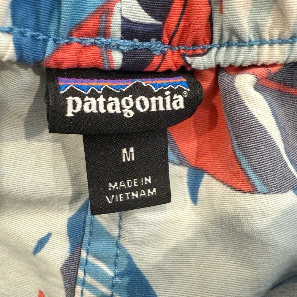 PATAGONIA Barely Baggies Shorts 2 1/2” Wild Paradise Catalyst Blue Medium‎ - Picture 4 of 7